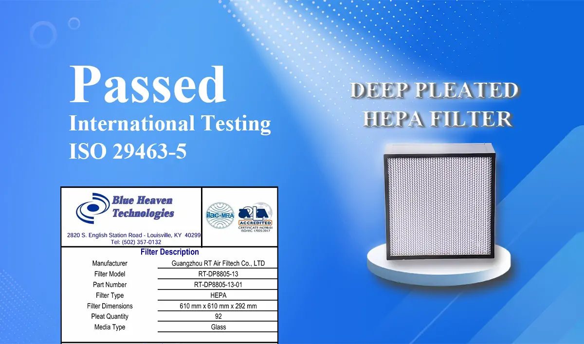 deep pleat hepa filter